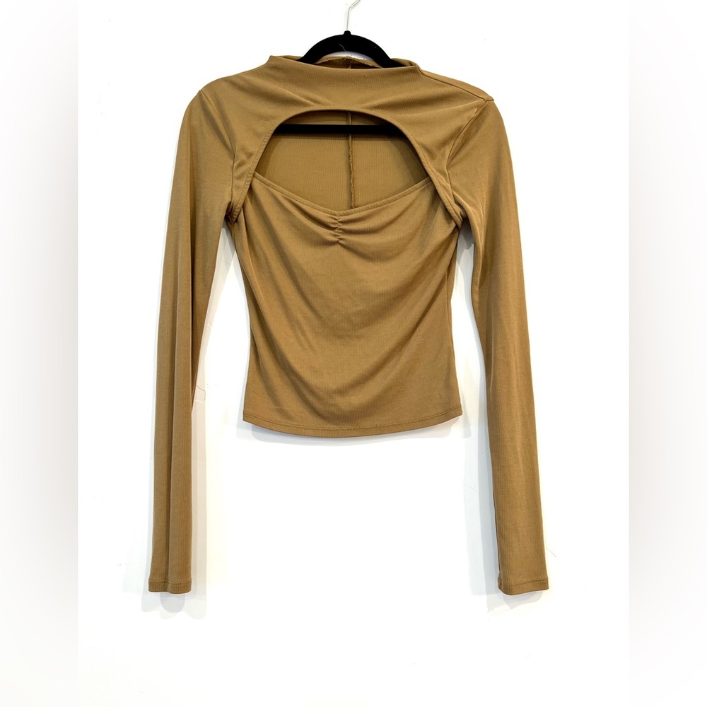 Free People Turtleneck Cutout